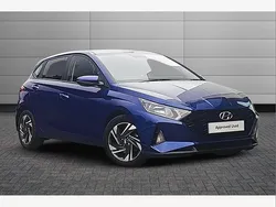 Intense blue Used 2021 Hyundai i20 Hatchback | £13,550 (Fair price)