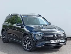 Black Used 2022 Mercedes EQB350 AMG Line Premium SUV | £28,998 (Fair price)