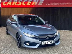 Silver Used 2019 Honda Civic EX Sedan | £11,799 (Fair price)