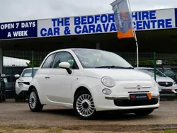 White Used 2009 Fiat 500 Lounge Hatchback | £3,295