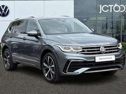 Grey Used 2021 VW Tiguan Allspace R-line SUV | £28,430 (Good price)