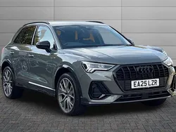 Grey Used 2025 Audi Q3 Black Edition SUV | £35,650 (Fair price)