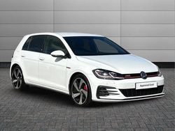 White Used 2019 VW Golf VII GTI Hatchback | £20,199 (Fair price)
