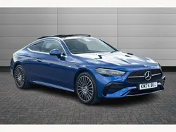 Blue Used 2024 Mercedes CLE300 AMG Line Premium Coupe | £47,750 (Super price)