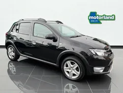 Black Used 2015 Dacia Sandero Ambiance Hatchback | £5,499 (A bit pricey)