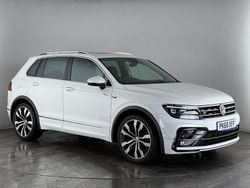 White Used 2018 VW Tiguan R-line SUV | £20,250 (Good price)
