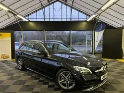 Black Used 2018 Mercedes C220 AMG line Estate | £15,500 (Good price)