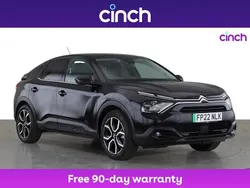 Black Used 2022 Citroën e-C4 Shine Hatchback | £12,519 (Fair price)