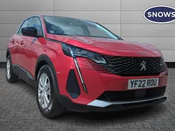 Red Used 2022 Peugeot 3008 Active Premium | £15,575 (Fair price)