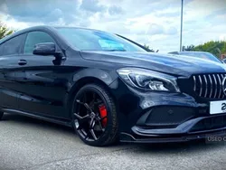 Black Used 2019 Mercedes CLA220 AMG line Sedan | £19,990 (A bit pricey)