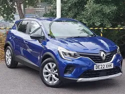 Blue Used 2022 Renault Captur Iconic SUV | £16,498 (Fair price)