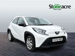 White Used 2022 Toyota Aygo PURE Hatchback | £11,795 (Fair price)