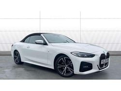 White Used 2022 BMW 420 M Sport Cabriolet | £29,225 (Good price)