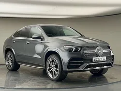 Selenite grey Used 2022 Mercedes GLE400 AMG line Coupe | £51,500 (Fair price)