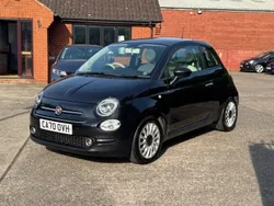 Black Used 2021 Fiat 500 Lounge Hatchback | £7,990 (Good price)