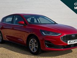 Red Used 2023 Ford Focus Titanium Hatchback | £16,799 (Fair price)
