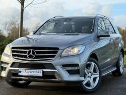 Silver Used 2014 Mercedes ML250 AMG SUV | £9,950 (Fair price)