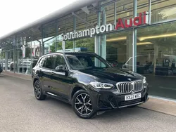 Black Used 2022 BMW X3 M Sport SUV | £33,990 (Fair price)