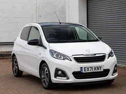 White Used 2021 Peugeot 108 Allure Hatchback | £9,750 (Fair price)