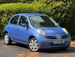 Blue Used 2003 Nissan Micra SE Hatchback | £2,995 (A bit pricey)