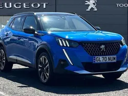 Blue Used 2020 Peugeot 2008 GT-line SUV | £14,495 (Fair price)