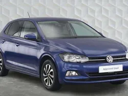 Blue Used 2021 VW Polo Active Hatchback | £14,277 (Fair price)