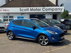 Blue Used 2019 Ford Fiesta Active Hatchback | £9,799 (Fair price)