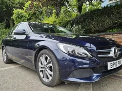 Blue Used 2017 Mercedes C220 Sedan | £6,995 (A bit pricey)