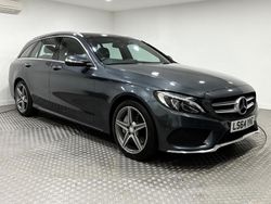 Grey Used 2014 Mercedes C250 AMG Line Premium Plus Estate | £11,995 (Expensive)