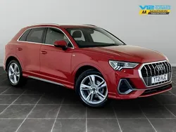 Red Used 2021 Audi Q3 S-Line SUV | £22,295 (Super price)
