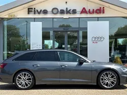 Grey Used 2023 Audi A6 Black Edition Estate | £33,940 (Fair price)