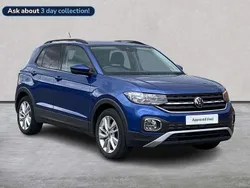 Blue Used 2022 VW T-Cross Active SUV | £15,836 (Fair price)