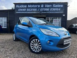 Blue Used 2010 Ford Ka Zetec Hatchback | £3,250 (Fair price)