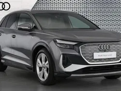 Grey Used 2022 Audi Q4 e-tron S-Line SUV | £19,958