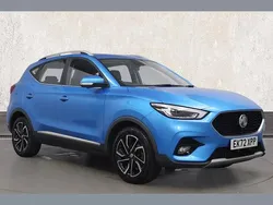Blue Used 2022 MG ZS Exclusive Sedan | £12,222 (Fair price)