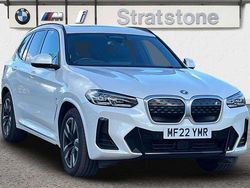 White Used 2022 BMW iX3 M Sport SUV | £25,999 (Fair price)