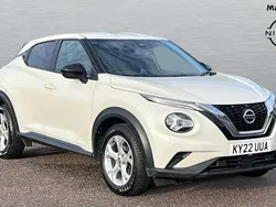 White Used 2022 Nissan Juke N-Connecta SUV | £12,943 (Fair price)