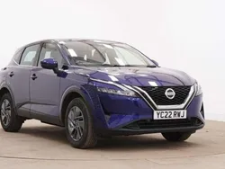 Blue Used 2022 Nissan Qashqai Acenta Premium SUV | £15,250 (Good price)