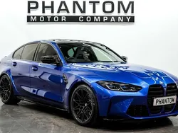 Blue Used 2021 BMW M3 Competition Edition Sedan | £57,990 (Fair price)