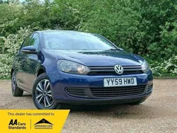 Blue Used 2009 VW Golf VI S Hatchback | £1,895 (Fair price)