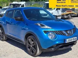 Blue Used 2018 Nissan Juke Tekna SUV | £10,380 (Fair price)