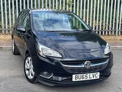 Black Used 2015 Vauxhall Corsa SRi Hatchback | £3,490 (Fair price)