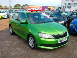 Green Used 2016 Skoda Fabia SE Hatchback | £8,995 (Fair price)