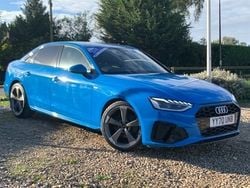 Blue Used 2021 Audi A4 Black Edition Sedan | £20,000 (Fair price)