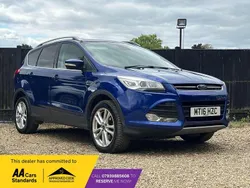 Blue Used 2016 Ford Kuga Titanium X SUV | £7,895 (Fair price)