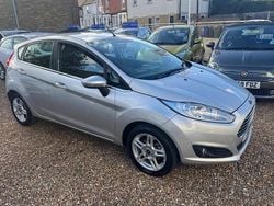 Silver Used 2013 Ford Fiesta Zetec Hatchback | £4,195 (Fair price)