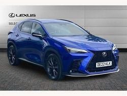 Azure blue Used 2022 Lexus NX450h+ Sport Line SUV | £32,990 (Good price)