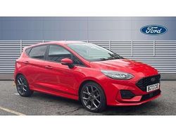 Red Used 2022 Ford Fiesta ST-Line Hatchback | £13,399 (Fair price)