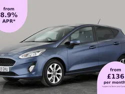 Blue Used 2019 Ford Fiesta Trend Hatchback | £9,795 (Fair price)