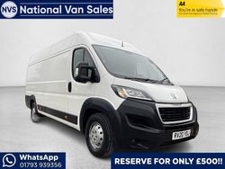 White Used 2020 Peugeot Boxer S Van | £9,990 (Fair price)